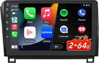 4Core [2+64GB] Car Radio for Toyota Tundra 2007-2013/Sequoia 2008-2018 | 10.1 Inch Touchscreen Android 13 Car Stereo Wireless CarPlay/Android Auto, GPS/WiFi/BT/FM, Support SWC