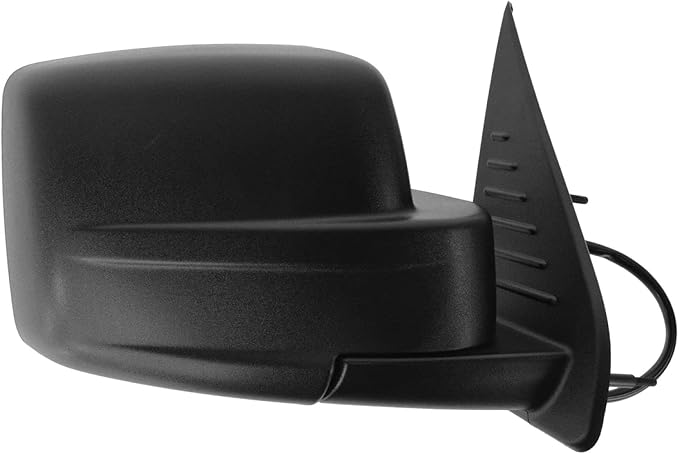 Passenger Side Mirror Assembly Power Heated Memory Textured Compatible with 2008-2012 Jeep Liberty