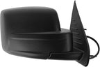 Passenger Side Mirror Assembly Power Heated Memory Textured Compatible with 2008-2012 Jeep Liberty