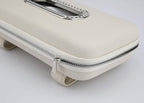 Car Tissue Holder, Sun Visor Napkin Holder, Car Visor Tissue Holder, Luxury PU Leather Backseat Tissue Case Holder (Beige)