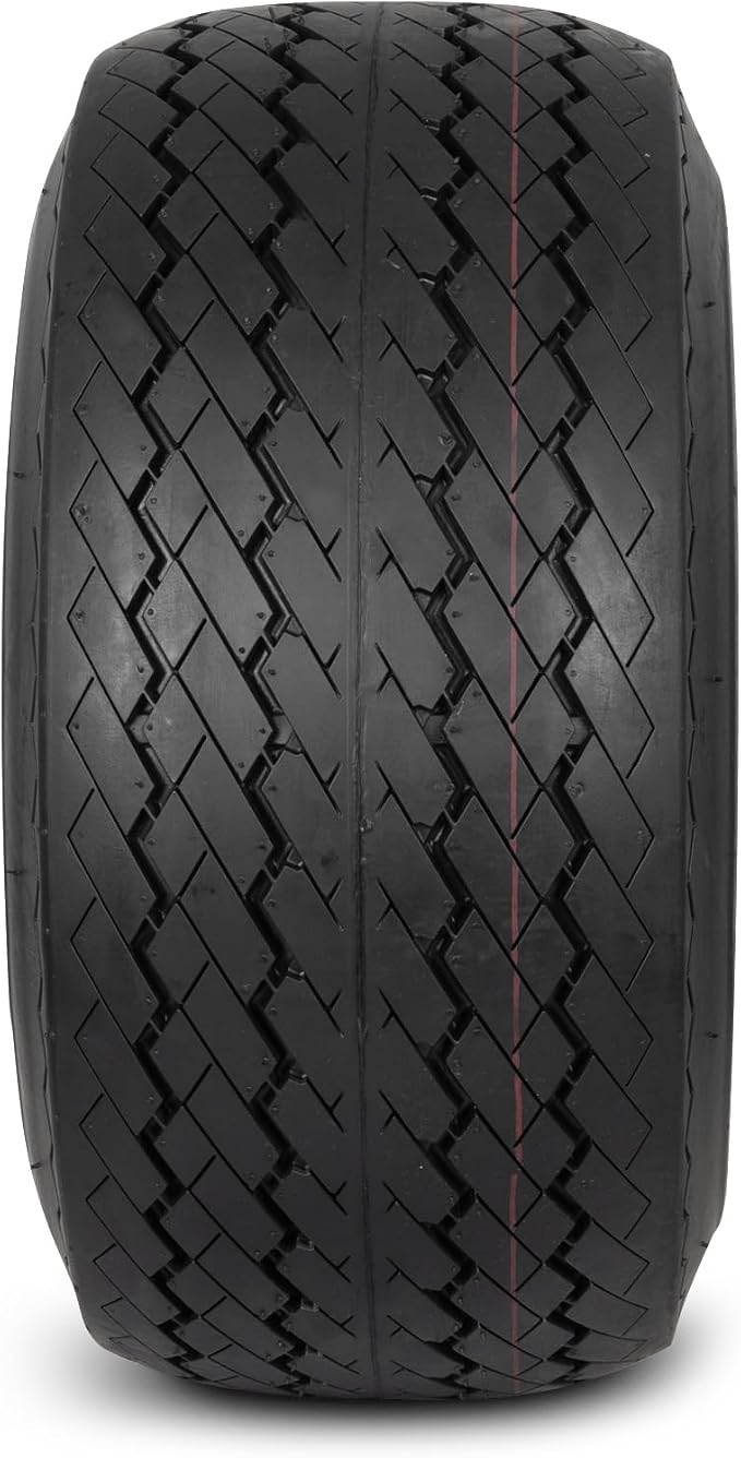 4 Pack 18x8.50-8 Golf Cart Tires with Wheel Assembly, 4-Lug 4" Center Hub, Compatible with Club Car, Cushman, E-Z-GO Golf Carts