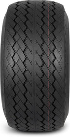 2 Pack 18x8.50-8 Golf Cart Tires with Wheel Assembly, 4-Lug 4" Center Hub, Compatible with Club Car, Cushman, E-Z-GO Golf Carts