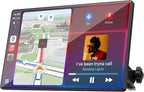 Carplay Screen for Car, 9'' Wireless CarPlay & Android Auto- Upgrade Portable Touchscreen with Bluetooth, Mirror Link, Voice Control, Hands-Free Calling,Plug & Play Car Play Screen
