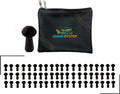 Replacement Mushroom Plugs for tubeless Tire Puncture Repair kit - for Cars, Motorcycles- Spare Plugs (60 Plugs)
