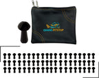 Replacement Mushroom Plugs for tubeless Tire Puncture Repair kit - for Cars, Motorcycles- Spare Plugs (60 Plugs)