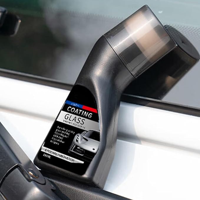Hydrophobic Windshield Coating, with Long-Lasting Protection, 100ml, Car Windshield Anti Fog Brush, Automotive Window Protective Coating, Fast Drying, for Clear Vision