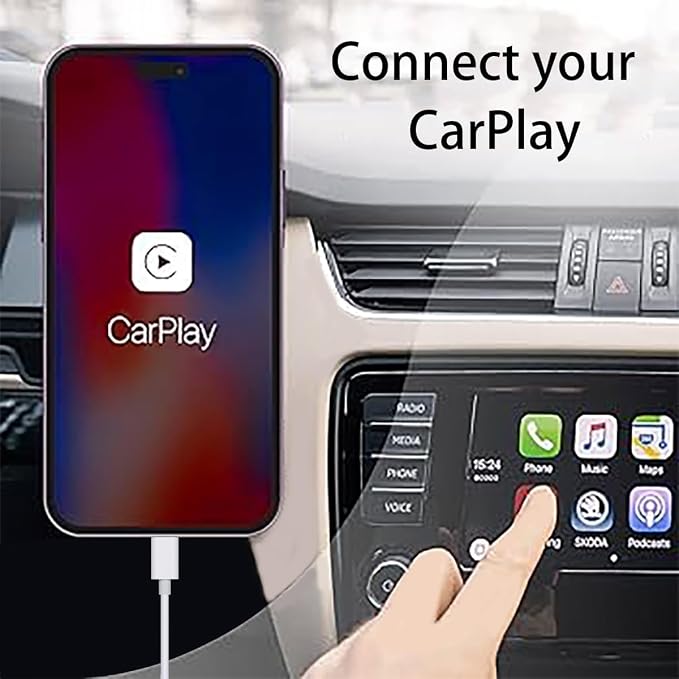 Car Carplay Cable for iPhone 17 16 15 Charger Cord,3/3/6/6FT USB A to USB C Cable for iPhone 17 Pro Max/16 Pro/15 Plus Charger,USB C Car Charger for Apple 17 Air/16 Pro Max/16e/15-Pink