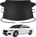 Subody Cldkz Windshield Cover for ice and Snow | 600D Three-Layer Composite Waterproof,Sunshade,Dustproof Fabric |Windshield Snow Cover for car, SUV, Truck|Winter car Accessories|car Windshield Cover