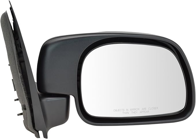 Passenger Side Mirror Assembly Manual Foldaway Textured Paint to Match Compatible with 1999-2007 Ford F-250 Super Duty 1999-2007 F-350 Super Duty 2000-2005 Excursion