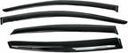 Tape-On Rain Guard 4-Piece for 06-12 Lexus Is250/Is350 Windows Visor Shield Shade Smoke