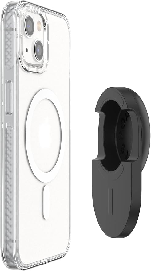 Magnetic Suction Phone Mount, Adhesive Mount for MagSafe - Black