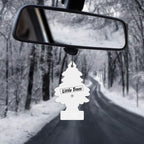 Car Air Freshener | Hanging Paper Tree for Home or Car | Coconut | 24 Pack