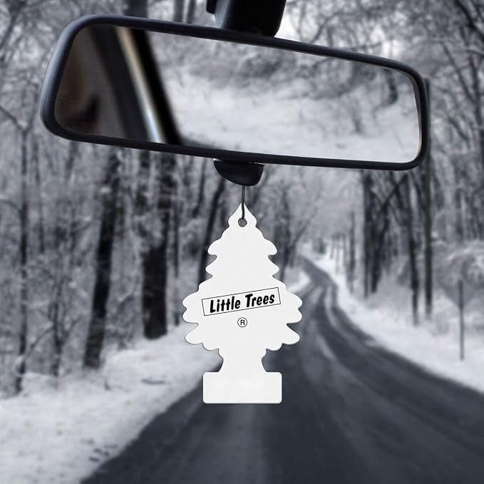 Car Air Freshener | Hanging Paper Tree for Home or Car | Coconut | 24 Pack