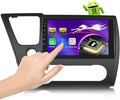 5G Wifi 8-core 4G+64G Car Stereo for Honda Civic 2013-2017 with 9-Inch 1280P QLED Touchscreen Wireless Carplay Android Auto OTA, Bluetooth 5.1 Car Radio DSP/Hi-Res Audio WIFI SWC GPS AHD Backup Camera