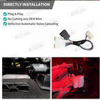 ANC-CH01 Factory ANC (Active Noise Cancelation System) Module Bypass Harness Adapter for Select Chrysler, Jeep, and Ram Vehicles Add Aftermarket Amplifier Subwoofer to Non Factory Amp System