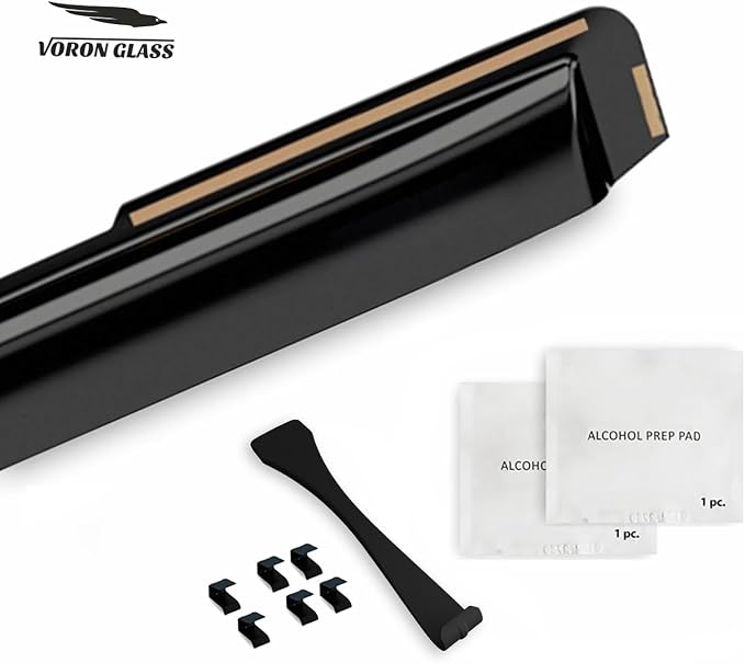 Voron Glass in-Channel Extra Durable Rain Guards for Lexus NX 2022-2026, Window Deflectors, Vent Window Visors, 4 Pieces - 201183