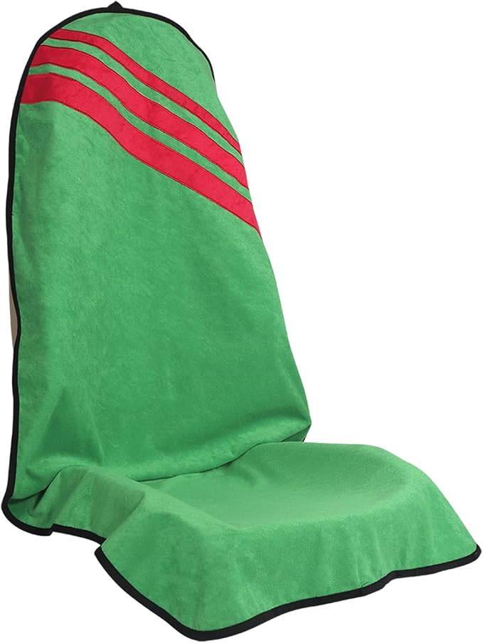 Waterproof Car Towel Seat Covers Front Seats for After Gym Workout,Auto Universal Interior Sweat Towels Cloth Bucket Carseat Cover Protector for Trucks SUV RV Boat Van (Green)
