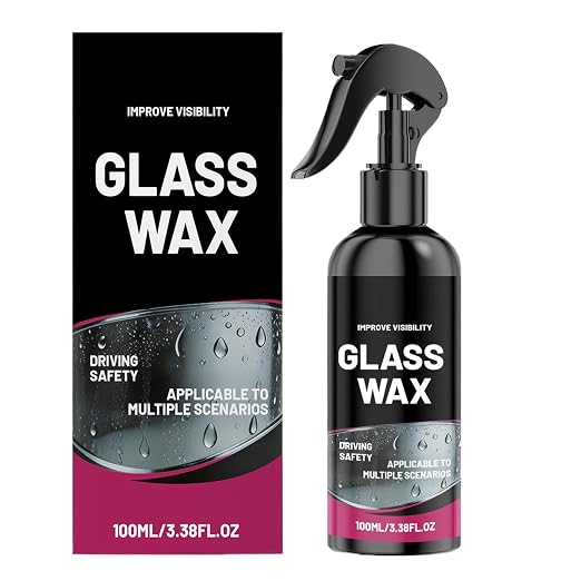 Anti Fog for Car Windshield - 100ml Anti-Rain Waterproof Coating, Defogger Spray with Microfiber Cloth, Auto Glass Cleaner, Truck Window Mist Repellents, Vehicle Shield for Outdoor Night Driving