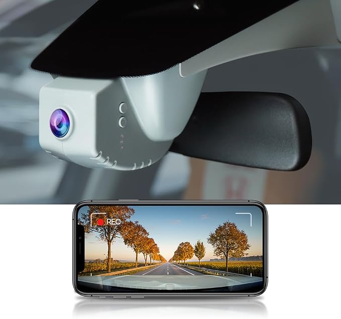 4K Dash Cam Suitable for Acura ADX 2025-2026 (HD2-6350), OEM Factory Look, 2160P UHD Video Quality, Built-in WiFi & APP, Loop Recording, G-Sensor, Night Vision, Easy to Install, 64GB Card
