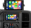Car Radio for Chevy Silverado 1500/2500/3500 2003 2004 2005 2006, Tahoe 2003-2006, GMC Sierra 1500/2500/3500 2003-2006, Yukon 2004-2006, 7" Touch Screen Stereo, Wireless CarPlay WiFi GPS FM