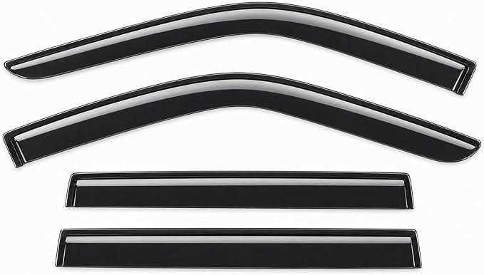 2026 2027 Tape-On Rain Guards for Subaru Outback Side Window Visor Deflectors Premium Limited Touring XT Wilderness, Durable Tinted Vent Shades