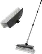 52" Dip Car Wash Brush with Long Handle for Washing Cleaning House Siding, Solar Panel, Auto Cars, SUV, Trucks, RV, Floors and More