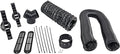 JEGS Defroster Kit | Includes One 2.5in.Y Connector, Six Tie Wraps, Two Defroster Chutes With Grilles, Two Heater Vent Mounting Brackets, 8 Feet of 2.5in.Flexible Hose, And One 3in.to 2.5in.Adapter