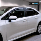 in-Channel Incredibly Durable Rain Guards for Toyota Corolla 2020-2026 Sedan, Original Window Deflectors, Vent Window Visors, Vent Deflector, 4 pcs. - 620374