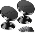 【2 Packs Magnetic Phone Holder for Car【Strong Magnet】 Phone Holders for Your Car Phone Holder Mount【4 Metal Plate】 Universal Car Accessories for Women Men for iPhone Samsung Speakerphones
