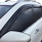 Window Visors for 2014-2020 Nissan Rogue, Outside Mount Tape-On Rain Guards, 4-Piece Set Vent Shade Deflectors