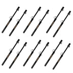 Dual Head Tire Pressure Gauge, Heavy Duty Pencil Tire Gauge Range 10-150PSI,Dual Head Truck Pen Air Pressure Gauge (Pack of 12)…