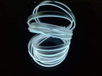 El Wire Neon Light Car Interior LED Lights, Ambient Lighting Kits for Xmas Halloween Christmas Car Decoration(5m/16ft, White)