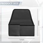 Car Window Armrest Storage Box, Comfortable Leather Vehicle Door Side Arm Rest Pad Organizer Bag, Multifunctional Automotive Window Armrest Storage Pocket, Universal for SUV Van Truck (Black)