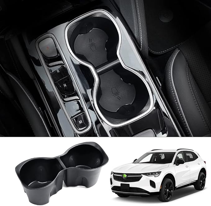 Center Console Cup Holder Insert for Buick Envision 2021 2022 2023 Interior Accessories Water Cup Holder