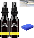 Anti-Fog & Water Repellent Spray, Anti-Fog Car Defogger Glass Cleaner Spray, Glass Coating For Windshield, Water Repellent Sprays for Windows, Windshields, Mirrors (2pcs)