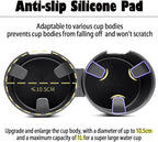 Cup Holder Expander for Car, 2 in 1 Cup Holder Phone Mount with Adjustable Base, Car Cupholder Insert for Yeti Hydro Flasks Ramblers 16-40oz Cup Large Bottles Drink Mugs