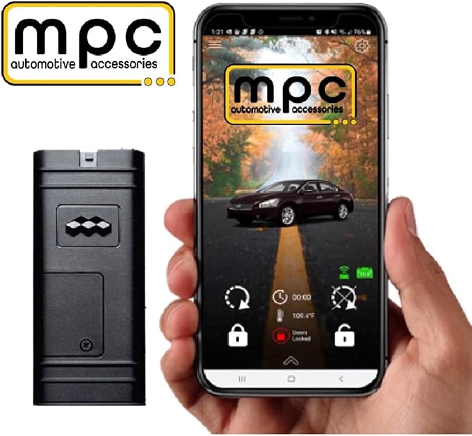MPC Phone App Remote Start Kit Compatible with Toyota RAV4 2013-2018 | Plug and Play | Phone App Included | Unlimited Range | 10 Minute Install | Tech Support Included