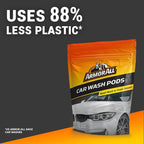 Car Wash Pods, Pre-Measured, Dissolvable Pods of Super-Concentrated Car Wash Soap, 18 Easy-to-Use