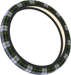 Thickened Elastic Steering Wheel Cover, Gordon Dress Tartan Plaid Ultra, Soft, Breathable, Fit for Cars, SUVs, Trucks, Stylish Comfortable Grip