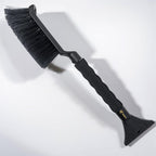 17" Snow Brush and Ice Scraper, Compact Car Snow Removal Tool with Durable Brush Head & Ice Scraper Winter Windshield Cleaner with Comfortable Grip