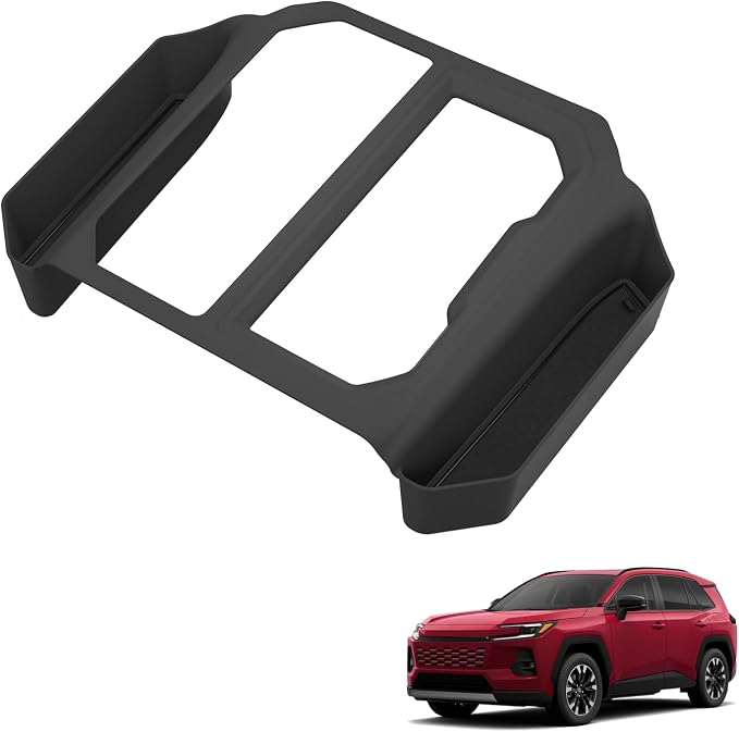 ABS Center Console Organizer for Toyota RAV4 2026 Hanging Storage Box Interior auto Accessories Black