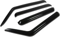 Replacement for Jeep Commander XK 4pcs Tape-On Window Visor Deflector Rain Guard