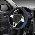 Sun Walker Steering Wheel Cover, 15 inch Breathable Steering Wheel Protector with Anti-Slip Lining, Comfortable Wheel Wrap Cover for Most Vehicles, Universal Car Accessories (Blue)