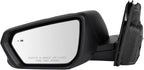Driver and Passenger Side Mirror Set Power Heated Memory Blind Spot Textured Black Housing Turn Signal Compatible with 2019-2022 Chevrolet Equinox 2018-2022 GMC Terrain GM1320618 GM1321618