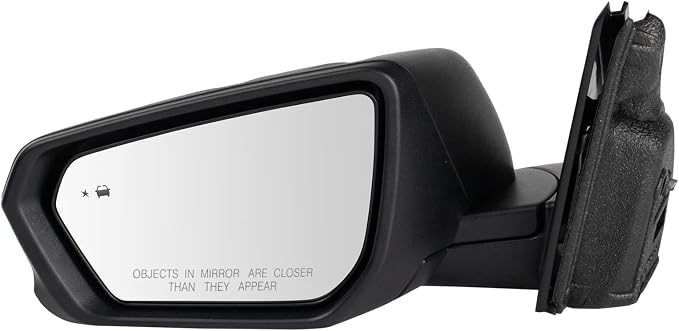 Driver and Passenger Side Mirror Set Power Heated Memory Blind Spot Textured Black Housing Turn Signal Compatible with 2019-2022 Chevrolet Equinox 2018-2022 GMC Terrain GM1320618 GM1321618