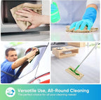 Brown Microfiber Cleaning Cloths, 20 Pack Cleaning Rags - Lint Free & Scratch-Free Microfiber Towels for Cars, House & Kitchen, Absorbent Cleaning Towels, 11.5 x 11.5 Inch