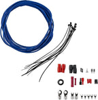 AK4 Complete 4 Gauge CCA Amplifier Installation Wiring Kit - Ampkit Helps Make Connections, Brings Power to Your Radio, Subwoofers, Speakers with Super Flex Wire - 1200W for 1 Amplifier