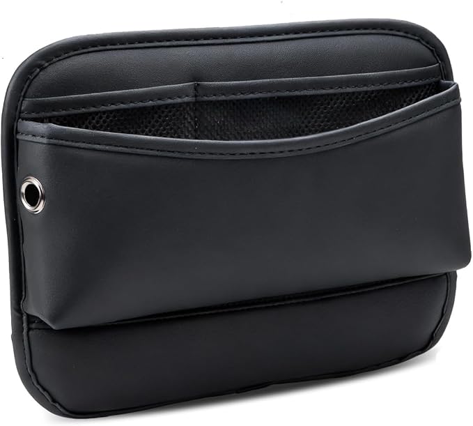 Car Seat Side Pocket Organizer Car Pocket Pouch for Seat, Door, Console, Car Seat Gap Filler Organizer Multifunctional Car Organizer Accessories for Phone Sunglasses Keys Cards (Large)