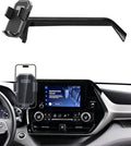 Car Phone Mount for 2020-2026 Toyota Highlander 8-inch Screen Accessories | L/LE/Hybrid XLE/Nightshade Auto Lock Car Phone Holder 360° Rotation Hands-Free Cradles Not Affect Vent (Not fit 12.3 '')