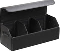 Leather Car Trunk Organizer,Durable Collapsible Adjustable Compartments Cargo Storage,Extra Large Capacity,AK-151